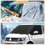 ZATOOTO Frontscheibenabdeckung für Volkswagen T5 T6, 600D Oxford Stoff wasserdichtes Windschutzscheibenabdeckung, Allwetter-Windschutzhaube, lichtundurchlässige UV/Frost/EIS/Staub Schutzhülle