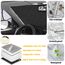 WIN.MAX Frontscheibenabdeckung Auto Scheibenabdeckung Faltbar Sonnenschutz Winter Windschutzscheiben Abdeckung 3 Magnetische für Autoscheibenabdeckung gegen Strahlung, Sonne, Staub, Schnee, EIS