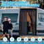 ZATOOTO Moskitonetz Van mit Magnetismus, Fliegengitter Auto für Mercedes Sprinter (Mittel und Hochdach Dach) Volkswagen Crafter, Center Magnetic Closure für Insektenschutz Auto