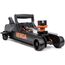 Verda Hydraulischer Wagenheber 2,5T, 85-365 mm, 3X Gummi, robuster Handgriff, Rangierwagenheber PKW, Profi, Ständer, Flache, Wohnmobil, Geländewagen, Heber, Arbeitshandschuhe, Autoheber