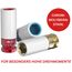 FAMEX 10886-3-RS Drehmomentschlüssel 1/2" (12,5mm) - 30-210 Nm - Schoneinsätze aus Chrom-Molybdän-Stahl - schlagfest - inkl. Verlängerung Adapter - für Auto, Motorrad, Van
