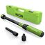 ETOOLAB 1/2 Zoll Drehmomentschlüssel Auto, 20-230Nm/10-170lbf-ft, ±3% Fehlergenauigkeit, 72 Zähne Umschaltknarre Drehmomentschlüssel Set mit 6" Verlängerung, 1/2"-3/8" Adapter für Auto/Fahrrad