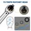 VANPO Drehmomentschlüssel 1/4 Zoll,1-25NM, 32-tlg Klein Drehmomentschlüssel Fahrrad & Motorrad Set mit Verlängerungsstange,Sechskant,Torx & Kreuzschlitz,72 Zähne,für Fahrräder, Mountainbike-Reparatur