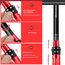 ATsafepro Drehmomentschlüssel 3/8" Set, 5-60Nm Drehmomentschlüssel Auto mit 15cm Verlängerungsstange,Adaptateur 1/4"&1/2",±3% Fehlergenauigkeit 72 Zähne Ratchet, für Auto, Moto,Fahrrad