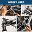 VANPO Drehmomentschlüssel 1/4 Zoll,1-25NM, 32-tlg Klein Drehmomentschlüssel Fahrrad & Motorrad Set mit Verlängerungsstange,Sechskant,Torx & Kreuzschlitz,72 Zähne,für Fahrräder, Mountainbike-Reparatur