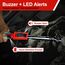 Hairich Digitaler Drehmomentschlüssel 1/2 Zoll, 11–220 N.m, ±2 % Genauigkeit, mit LED-Anzeige, Signalton & Speicherfunktion – Elektronisches Drehmoment-Set für Auto, Motorrad & LKW