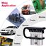 Spurtar Batterieanschluss 50A Batterie Stecker 2 Stück, 12V 6AWG Akku Schnellanschluss Stecker für Auto Wohnmobil Wohnwagen Motorrad Boot Solaranlagen