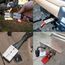 GTIWUNG Batterieanschluss 50A Stecker, 50A 600V Anhängerkupplung für Seilwinde, Quick Connect Batterie Akku Steckverbinder Schnellanschluss Stecker mit Staubschutzkappen für Wohnmobil, Rot & Grau