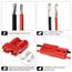 Spurtar 50A Batterie Schnelltrennstecker(2 Stück) 6 Gauge Kabelbaum 12-36V Schnellkupplung Überbrückungskabel Recovery Kit für Auto ATV Hebebühnen Motoren Anhänger, Rot
