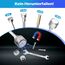 4 Stück Flexibler Stabmagnet Set, Magnetstab Teleskopmagnet mit Starkem Magnet, Magnet Teleskopstab Biegsam Teleskop MagnetStab, Werkzeug für Auto, Werkstatt, Zuhause(2.5LB, 3LB, 3.5LB,15LB)