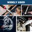 VANPO Drehmomentschlüssel 3/8 Zoll, 5-60Nm Fahrrad & Motorrad Drehmomentschlüssel Set mit 125mm Verlängerungsstange, 3/8"-1/4" Adapter für Fahrräder, Motorrad und Auto Zündkerzenwechsel