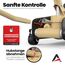 Wagenheber 2,5T extra flach – Hydraulischer Rangierwagenheber mit Transportkoffer, 3 Gummiauflagen & Adapter – Auto Wagenheber für PKW bis 2.500 kg (Beige)