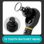 ANPUDS Drehmomentschlüssel 1/2", 20-220Nm Auto & Motorrad Drehmomentschlüssel 6-tlg. Set mit 125mm Verlängerungsstange, 1/2"-3/8" Adapter, 3 Stecknüsse 17mm 19mm 21mm, für Reifen Ersetzen
