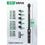 LLAVETOR 23TLG Drehmomentschlüssel Motorrad, 3/8 Zoll Torque Wrench Set, 20-110Nm Drehmomentschlüssel,± 3% Fehlergenauigkeit, 72-Zahn-Drehmomentschlüssel