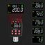 ANPUDS Digitaler Drehmomentadapter, 1/2 Zoll 10-200 Nm Drehmomentadapter Set mit Voreingestellter, Lagerung, Summer, LCD-Anzeige, ± 1% Fehlergenauigkeit, 1/4" 3/8" Adapter für Auto, Motorrad, Fahrrad