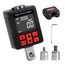 Digitaler Drehmomentadapter, 1/2 Zoll 10-210 N.m Drehmomentadapter Set mit Voreingestellter, Lagerung, Summer, LCD-Anzeige, ± 1% Fehlergenauigkeit, 1/4" 3/8" Adapter für Auto, Motorrad, Fahrrad