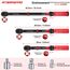 ATsafepro Drehmomentschlüssel Set 1/4 3/8 1/2 Zoll Antrieb Klicken, Drehmomentschlüssel Fahrrad Moto Auto 3-25NM 5-60NM 20-230NM, Doppelrichtung 72 Zähne mit 1/4‘‘ auf 3/8‘‘ auf 1/2‘‘ Drei Adapter