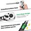 ss shovan 21TLG Drehmomentschlüssel Fahrrad, 1/4 Zoll 2-24 Nm Torque Wrench Set, 72 Zähne Umschaltknarre, ± 3% Fehlergenauigkeit, Ratschenkasten inklusive 3/8" Adapter, Phillips Hex und Torx Bits