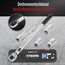 TECPO Drehmomentschlüssel Set 1/2" Zoll 40-210 Nm 6-tlg. CR-V TÜV Süd GS 3 Stecknüsse 17 19 21mm + Verlängerung sehr präzise und robust Auto Motorrad