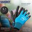 MASKO® Drehmomentschlüssel 6tlg. Set 40-210Nm 1/2' CV inkl. 3 Stecknüsse 17mm 19mm 21mm & Verlängerung 125mm Montagehandschuhe Koffer +/- 4% Toleranz Reifenschlüssel Auto Drehmoment-Schlüssel, Schwarz