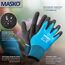 MASKO® Drehmomentschlüssel 6tlg. Set 40-210Nm 1/2' CV inkl. 3 Stecknüsse 17mm 19mm 21mm & Verlängerung 125mm Montagehandschuhe Koffer +/- 4% Toleranz Reifenschlüssel Auto Drehmoment-Schlüssel, Schwarz