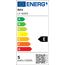 REV Handlampe - Werkstattlampe mit Aufhängehaken, 5m Kabel - ideal für Werkstatt & KFZ, 5W, 400lm, IP20, schwarz