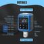 ALAIAL Digitaler Drehmomentadapter 1/2 Zoll, 1-60Nm Digitaler Drehmoment Adapter, Digital Drehmomentschlüssel Set mit 3/8" und 1/4" Adapter, Summer, LCD-Anzeige für Fahrrad Motorrad Auto Reparatur