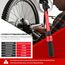 ATsafepro Fahrrad Drehmomentschlüssel 3-25 Nm, 1/4 Drehmomentschlüssel Klein, Drehmoment schlüssel Fahrrad mit dualer Richtungsverstellung und 72 Zähnen für Fahrrad und Motorrad wartung