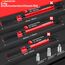 ATsafepro 6-tlg Drehmomentschlüssel Set 1/4", 3/8", 1/2",Drehmomentschlüssel Fahrrad 1-25Nm, 5-60Nm, 20-230Nm mit 72-Zahn-Ratsche, ±3% Genauigkeit & 3 Steckdosenadapter für Motorrad, Auto,Fahrrad