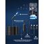 Acoath Endoskopkamera mit Licht, 1920 HD Rohrkamera mit 8 LEDs, IP67 Wasserdichtes Inspektionskamer Handy Gadget, 10M Kanalkamera Werkzeuge für Android & iOS - 2 Lenses