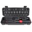 HASKYY Drehmomentschlüssel 1/4" 5-25Nm Set Bits PH1-2-3, FD4, H2-2.5-3-4-5-6-8, T20-25-27-30-4 &100mm Verlängerung Fahrrad Motor Motorrad Quad