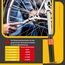 ATsafepro 15PCS Drehmomentschlüssel Fahrrad Set 1/4 Zoll, Drehmomentschlüssel klein 5-25 Nm 72 Zahn Stahl，Motorrad Torque Wrench Klein für Fahrrad und Motorrad Wartung