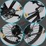 ANPUDS Drehmomentschlüssel 1/4", 1-25Nm Fahrrad & Motorrad Drehmomentschlüssel 21-tlg. Set mit Adapter, Verlängerungsstange, Innensechskant, Bits, für Fahrradwartung