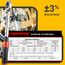 ATsafepro 14-Tlg Klein Drehmomentschlüssel Fahrrad 1-25 Nm 1/4'', Drehmoment Schlüssel Auto, Mit Verlängerungsstange, 3/8 Zoll-Adapter,Steckdosenbits, Für Fahrrad，Motorradreparaturen