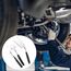 QWORK® 3 Stück Teleskop Inspektionsspiegel Set, Rechteckig, Rund und Oval, 360 Grad Drehbar, Ausziehbare Griffe, Für Fahrzeug Inspektionen