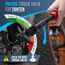 HASKYY Drehmomentschlüssel 1/4" 2-20Nm Fahrrad Motor Motorrad Quad Drehmoment Ratsche Knarre Schlüssel