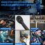 UYECOVE Drehmomentschlüssel 1/4", 1-25Nm Drehmomentschlüssel Fahrrad & Motorrad, 72 Zähne Wende Ratschenkopf, ±3% Fehlergenauigkeit, 0,1NM Mikro-Einstellung mit Arretierung,