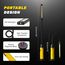 Napatyre LED Arbeitsleuchte Taschenlampe,1000 Lumen 3 Modi Superhell LED Werkstattlampe mit Magnetfuß und Schwanenhals, COB Inspektionslampe für Auto Reparatur, Werkstatt, Garage