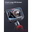 Ralcam Endoskopkamera mit Licht Endoscope Camera - 360° Endoskop Schwenkbarer 4,3" HD 720P Inspektionskamera mit Licht Rohrkamera, Kameras mit 6 LED, IP67 (6,5mm Dual-Sonde/1,5M)