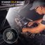 ORHOMELIFE LED Arbeitsleuchte Akku- 800LM LED Stablampe Handlampe Werkstattlampe Inspektionsleuchten mit Haken zum Aufhängen & Magnet Basis für Auto Reparatur, Werkstatt, Notbeleuchtung