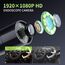 Endoskopkamera mit Licht 5M, Hopefox 1080P HD Industrie Endoskop mit 4.3-Zoll-IPS- Bildschirm, IP67 Wasserdicht Inspektionskamera mit 8 LEDs, 8mm Rohrkamera Kanalkamera mit Halbstarres Kabel