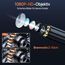 Endoskopkamera mit Licht, AOPICK 8mm IP67 wasserdichte Endoskop, 4.3" IPS Bildschirm Inspektionskamera, 1080P HD Rohrkamera mit 8 Einstellbaren LEDs, 16.5FT/5M Halbstarres Kabel, Werkzeug für Männer
