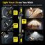 ETOOLAB LED Werkstattlampe, LED Arbeitsleuchte, Echte 1200lm, Motorraumleuchte mit starkem Magneten, 360°Haken, 5200 mAh,Anwesenheits-Sensor, Dimmbar/Drehbares Lichtmodul, für Arbeit und Leben