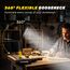 Napatyre LED Arbeitsleuchte Taschenlampe,1000 Lumen 3 Modi Superhell LED Werkstattlampe mit Magnetfuß und Schwanenhals, COB Inspektionslampe für Auto Reparatur, Werkstatt, Garage