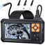 SKYBASIC Industrie-Endoskop, 4,3-Zoll IPS Digitales Endoskopkamera,1080P HD Kamera mit 8 LED-Lichtern, IP67 wasserdichtes Schlangenkamera, Inspektionskamera für Rohre, Autos, Wände, Bohrungen –5M