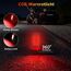 Daphomeu LED Taschenlampe mit Magnet,Ultra-helle Werkstattlampe, akkubetriebene COB-Arbeitsleuchte mit Schwenkfunktion und Magnetfuß, Werkzeug Licht ideal für Autoreparaturen, Werkstatt und Camping