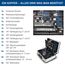 Scheppach TB150 Aluminium Werkzeugkoffer gefüllt 101-tlg Werkzeug Set | Werkstattkoffer mit Schraubenschlüssel, Hammer, Zange, Schraubendreher und gängigen Werkzeugen, Ideal für Werkstatt & Haushalt