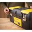 STANLEY Werkzeugbox Werkzeugkoffer leer Werkzeugkasten (19", 49x26x25cm, herausnehmbare Ablage, Box mit zwei Organizern für Werkzeuge, robuster Koffer mit Metallschließen, inkl. Griff) 1-92-066