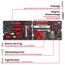 Original Einhell E-Case 78-tlg. Werkzeugkoffer Renovierung (Sanierungen, Bohrer-Set, Bit-Set, Fugenwerkzeug, Zangen, Spachtel, Holzsäge, Rollgabelschlüssel, Wasserwaage, Systemkoffer)