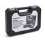 Amazon Basics 142-Teiliges Werkzeugkoffer, Werkzeugset für Haushaltsprojekte, Reparaturen und Heimwerkerarbeiten, Rutschfeste Griffe, 34,0cm x 23,5cm x 7,5cm, Türkis
